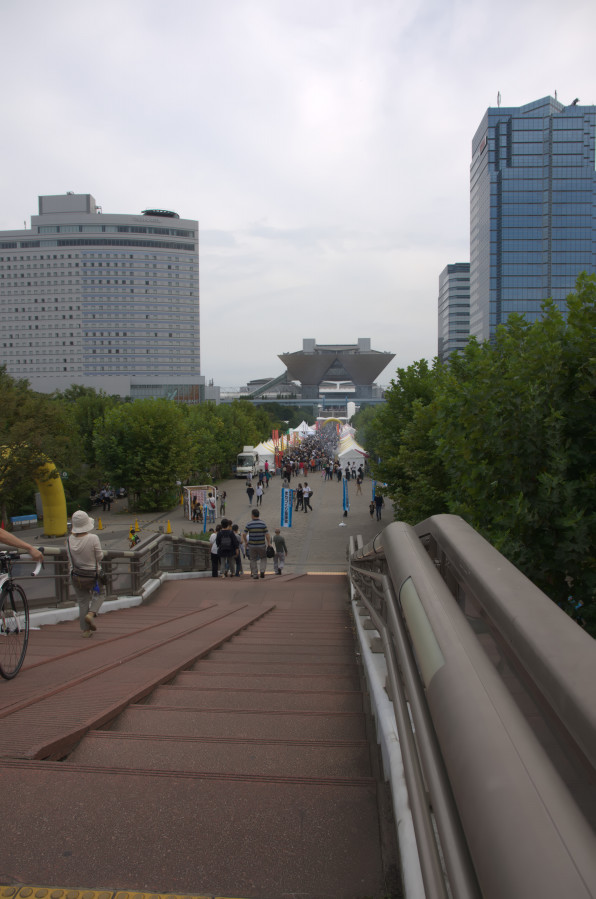 東京散策 国際展示場駅 お台場海浜公園 せいぶつへいきと写真