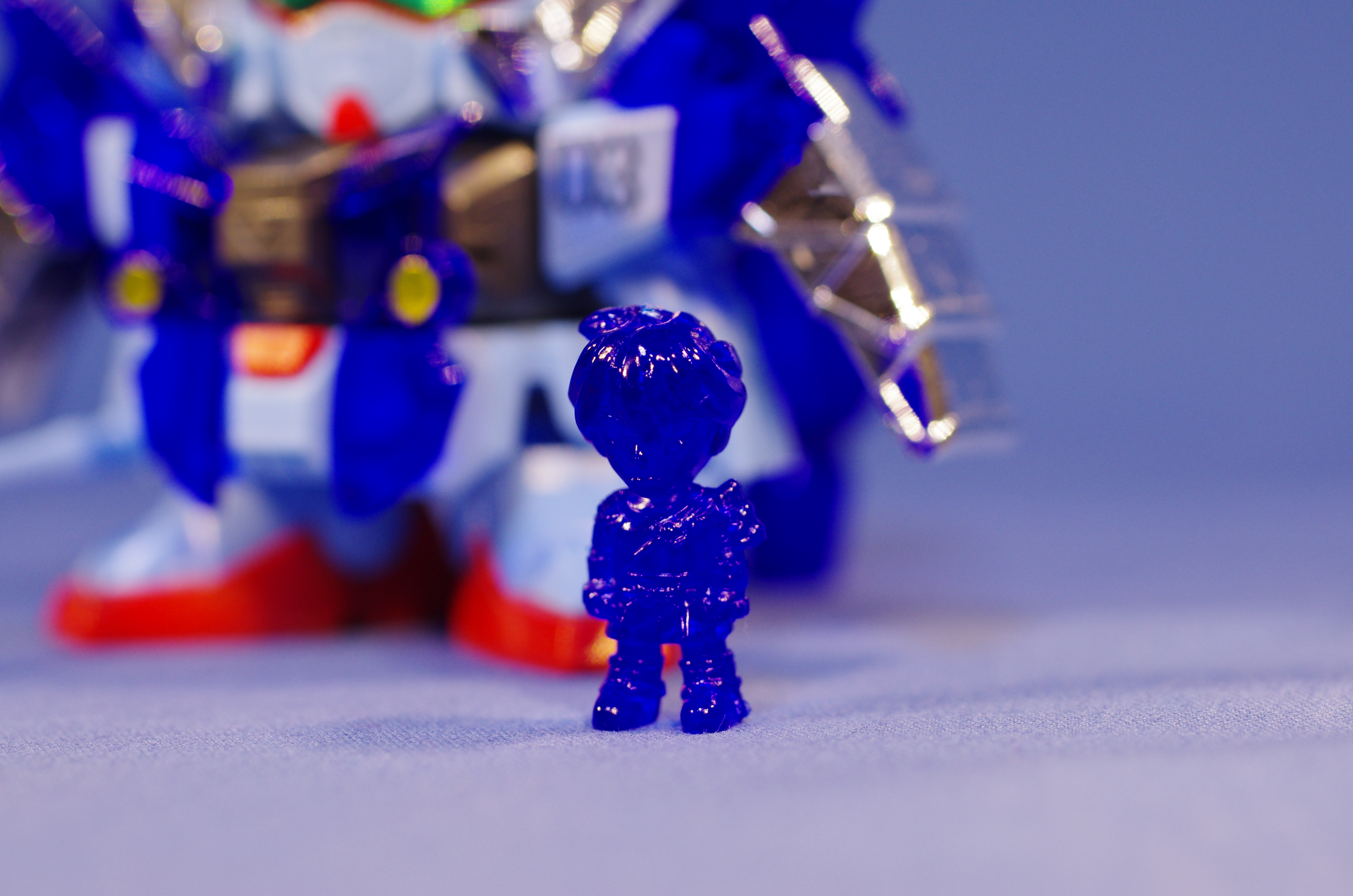 SDガンダムBB戦士205 武者ブルーガンダム | せいぶつへいきと写真