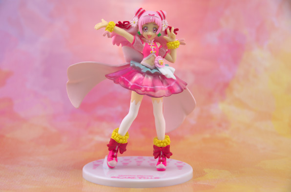 チアリーディング部に応援されたいと思った Hugっと プリキュア キューティーフィギュア キュアエール せいぶつへいきと写真