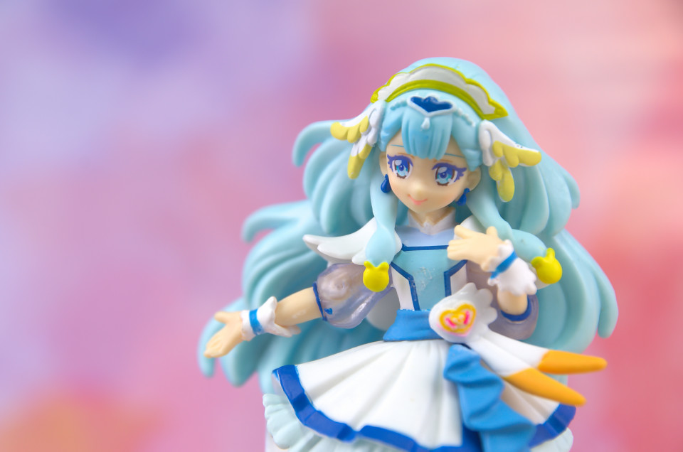 女神や女神が降臨されたんや Hugっと プリキュア キューティーフィギュア キュアアンジュ せいぶつへいきと写真