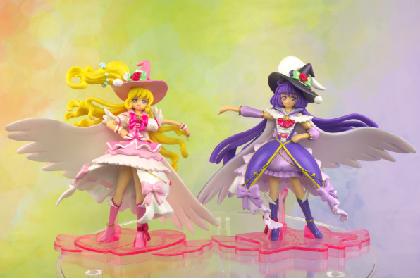 プリキュアフィギュアは食玩のほうがおおいよね 魔法つかいプリキュア キューティーフィギュア せいぶつへいきと写真