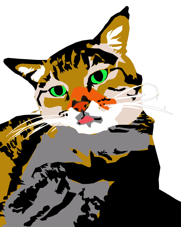 猫のイラストギャラリー1 ナナの日常 猫のイラストギャラリー1 ナナの日常