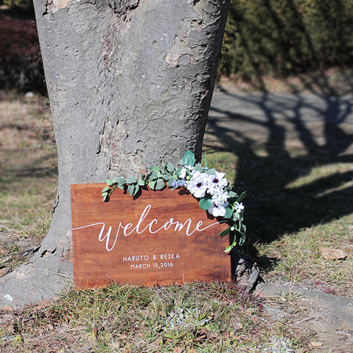 ウェルカムボードのご紹介 Eymwedding