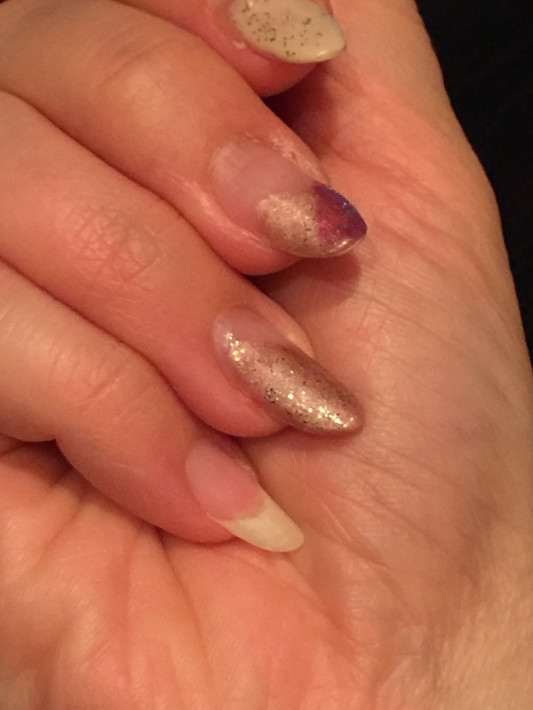 自爪が強くなって来た My Style Nail