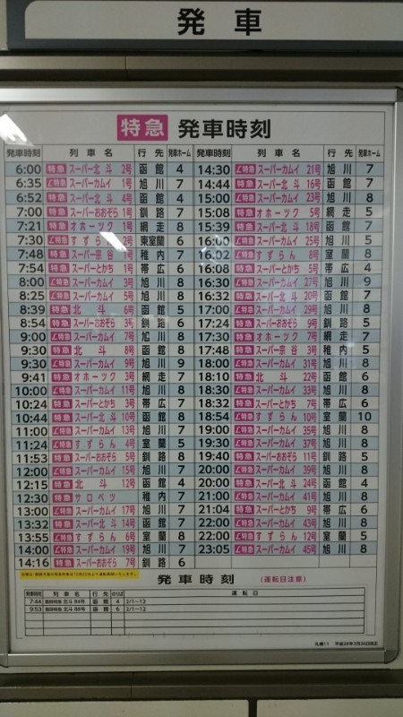 17年2月18日の行程 あおいとicカードを巡る旅