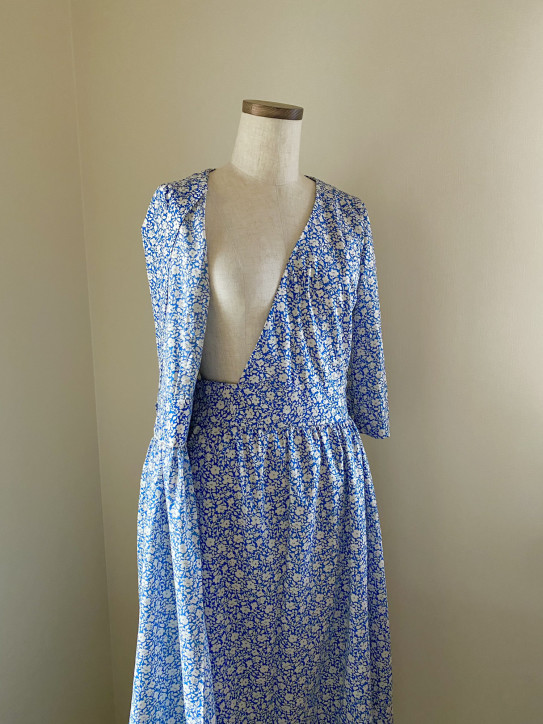 ボヘミアン気分のカシュクールドレス ここ工夫しました I Love Your Dress さぁ 楽しくて嬉しい服を仕立てよう ボヘミアン気分のカシュクールドレス ここ工夫しました I Love Your Dress さぁ 楽しくて嬉しい服を仕立てよう