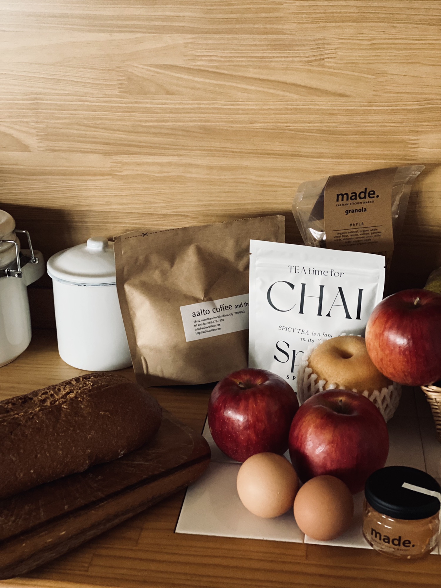 チェックアンドストライプ　りんごのウール Check \u0026 Stripe 林檎のウール1.8m