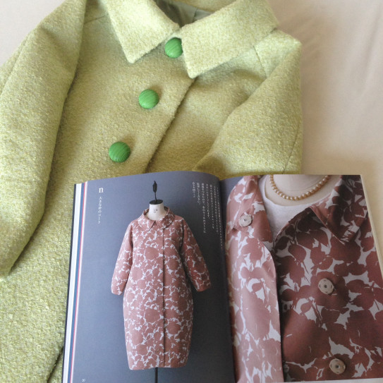 60年代風ビッグカラーコートができました。 | I LOVE YOUR DRESS!