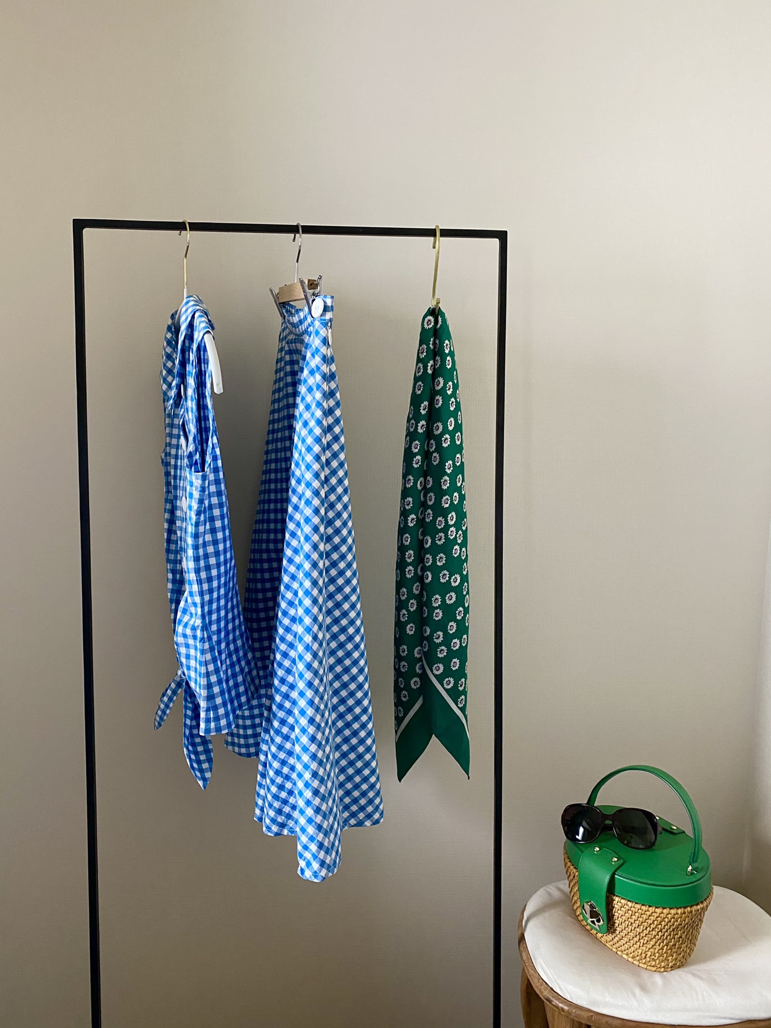 ギンガムチェックのセットアップ | I LOVE YOUR DRESS!