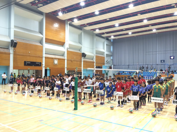 江戸川区秋季区民大会 Aチーム 渚ジュニアバレーボールクラブ Nagisa Junior Volleyball Club