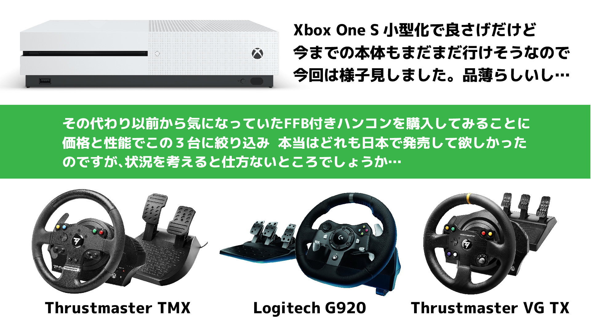 Xbox One ハンドルコントローラー カタログ | IINE GAME