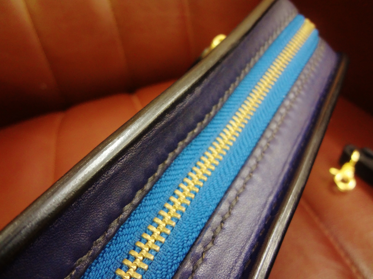 レザークラフトのご紹介トコ磨きコバ磨き革小物ハンドメイド＊koron＊