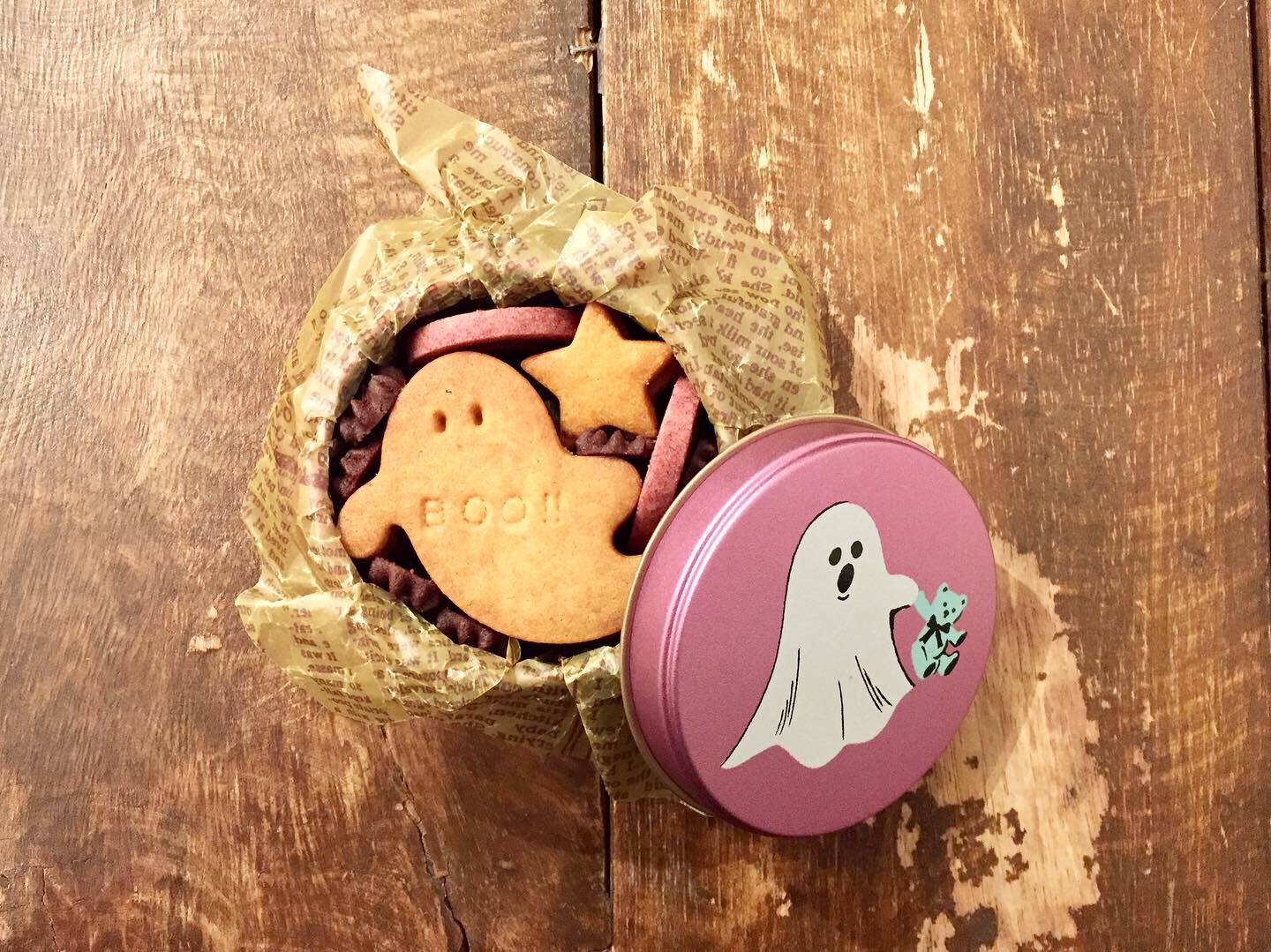 ハロウィンクッキー缶 手作りクッキー 焼き菓子 はじめてサンでも簡単】ハロウィンのクッキー缶 | riyusa日和