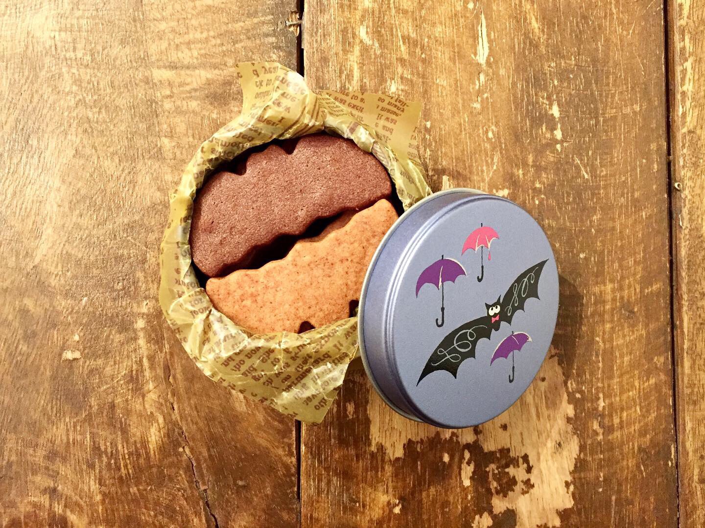 缶入りクッキー(ハロウィン) | 焼き菓子 tous les jours