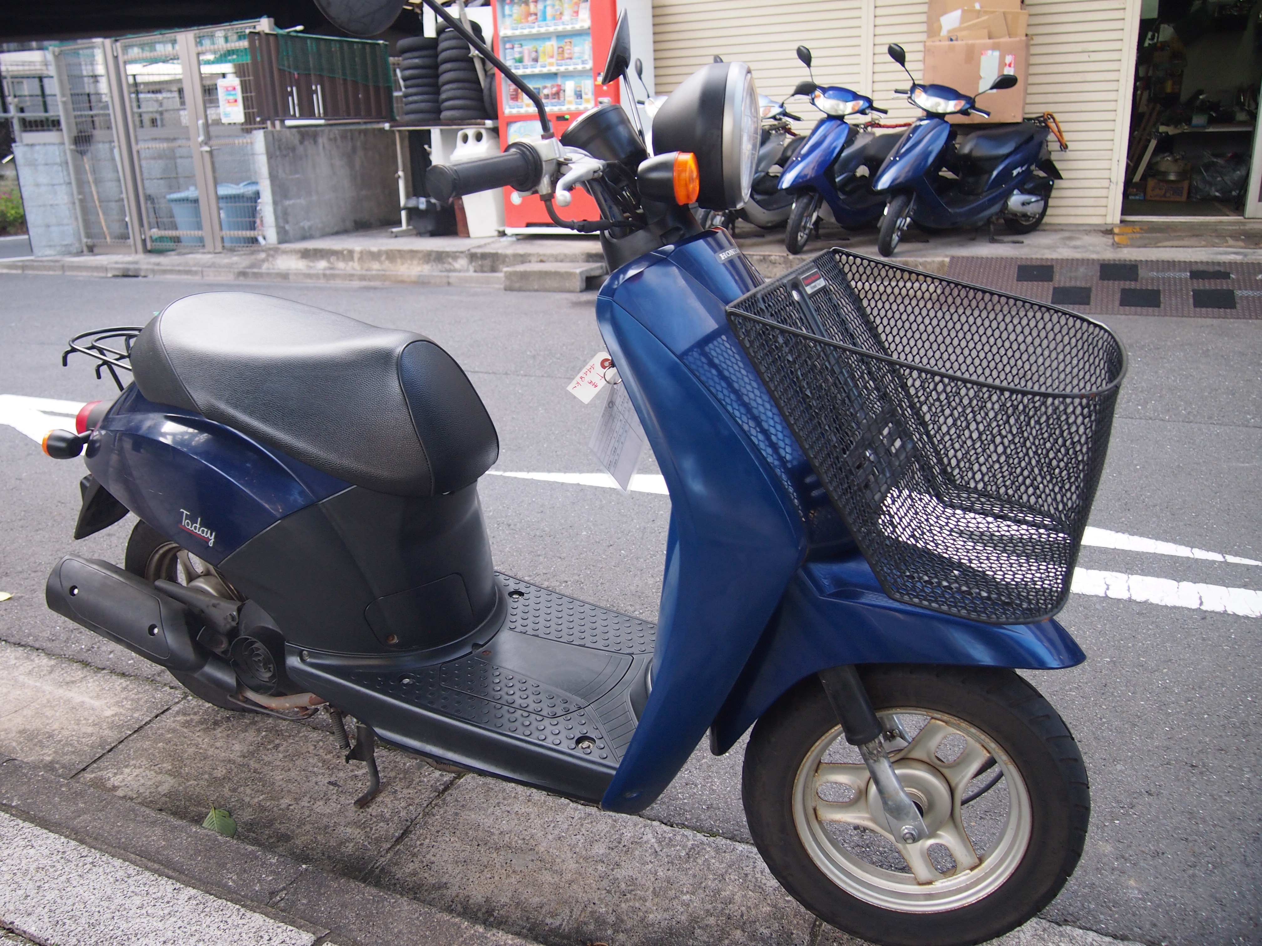 売約）トゥデイ青（キャブ車）整備込￥80000 | 原付問屋【川崎本店】