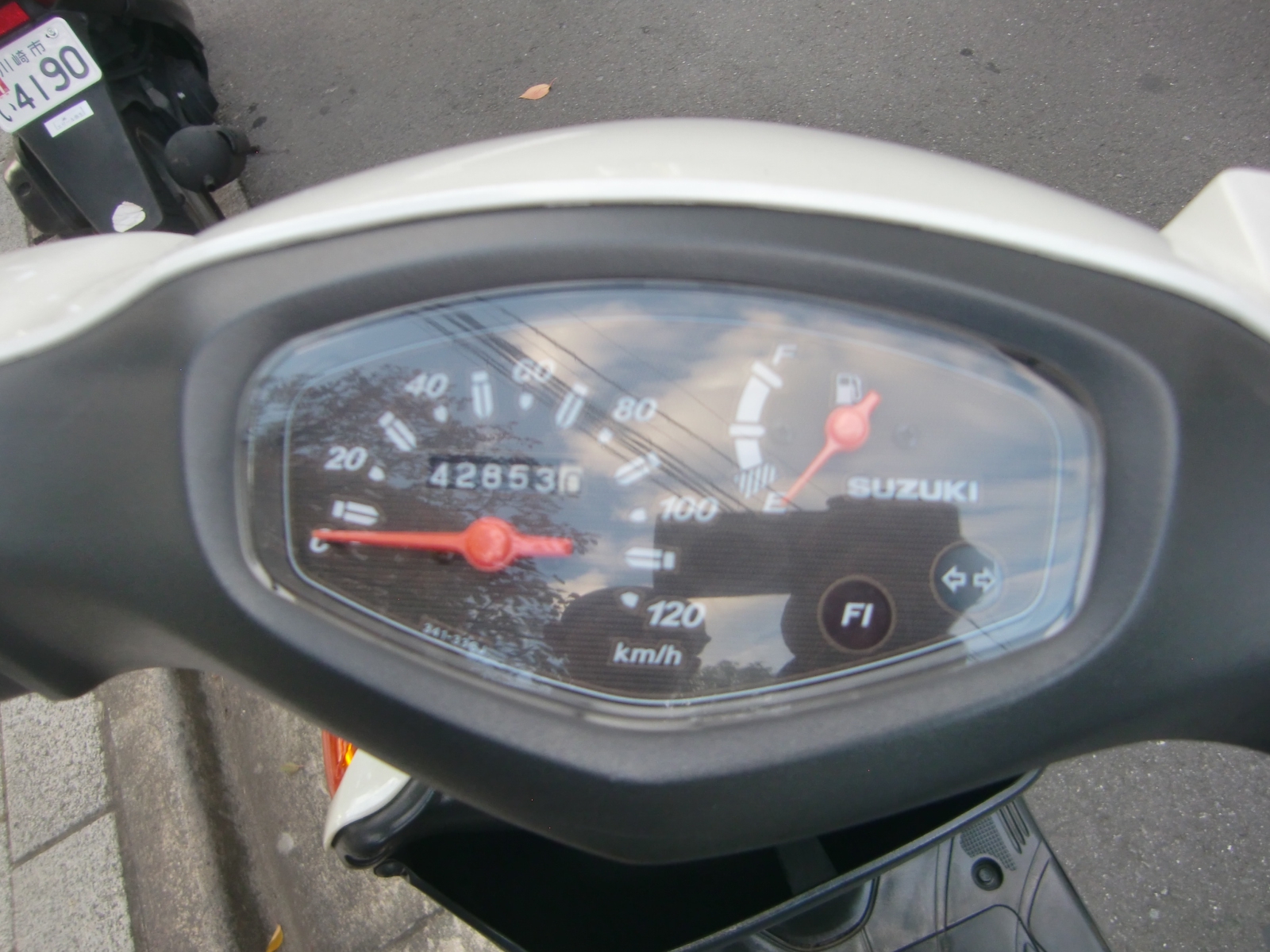 売約）￥90.000アドレスV125「現状」 | 原付問屋【川崎本店】