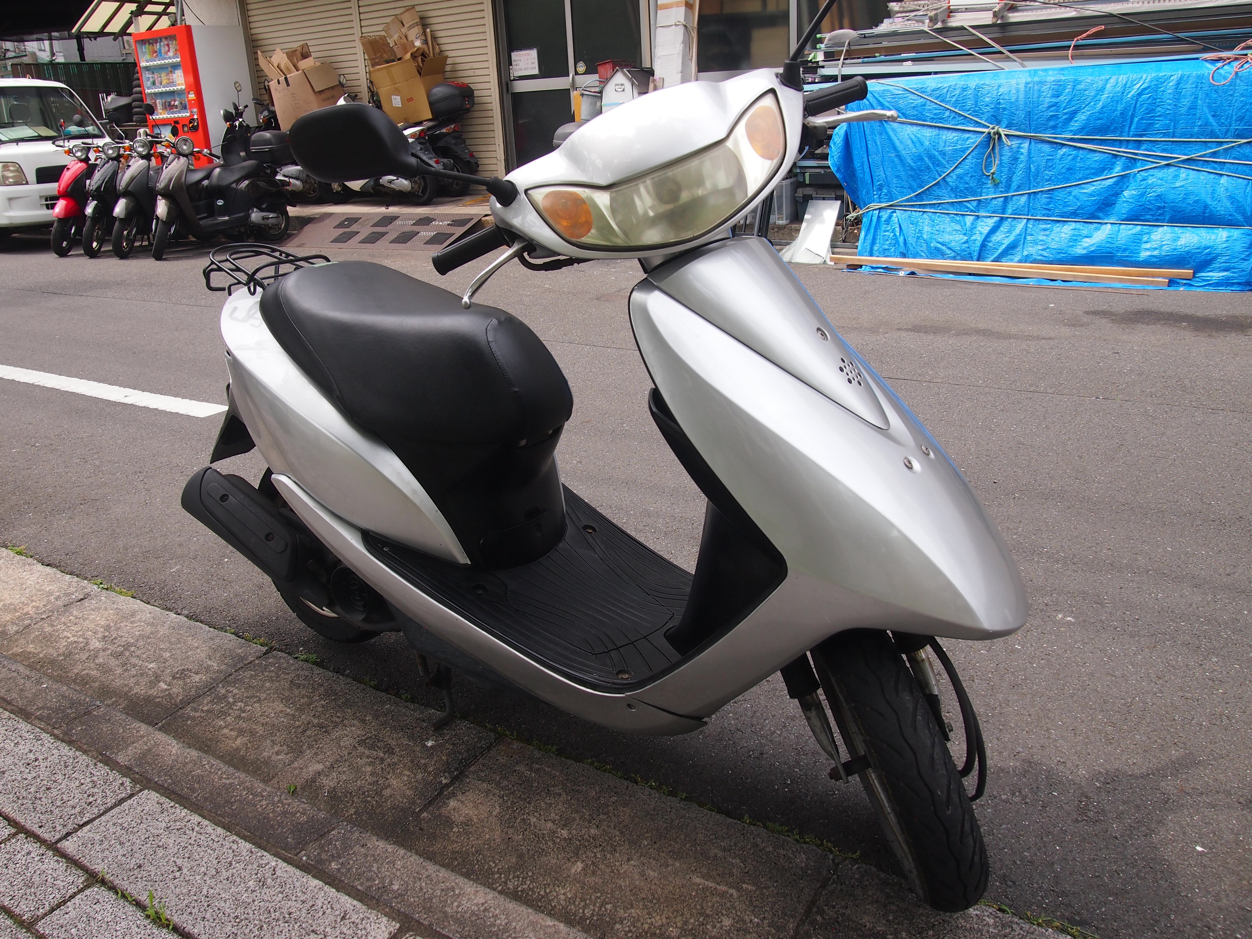 売約）低燃費車ディオFi（銀）AF68「デリバリー向き」 | 原付問屋【川崎本店】