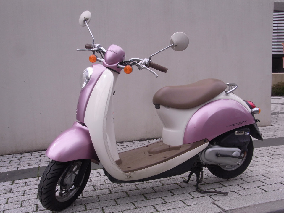 原付50㏄バイク車体】ホンダ クレアスクーピー＊4st水冷＠神奈川県川崎 