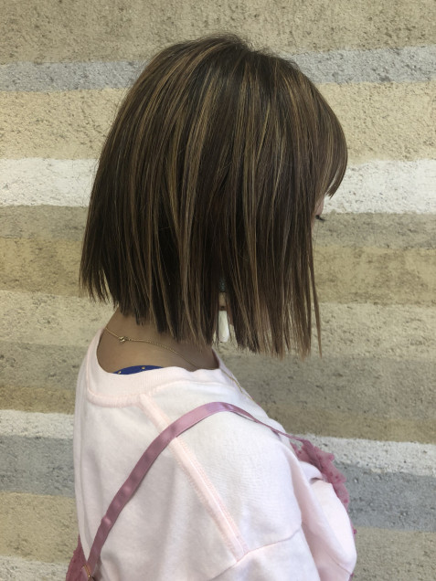 切りっぱなし ボブ サロンブログ 大船の美容室 美容院 Cropes鎌倉大船東口 クロップエス オオフナ ケンジグループ