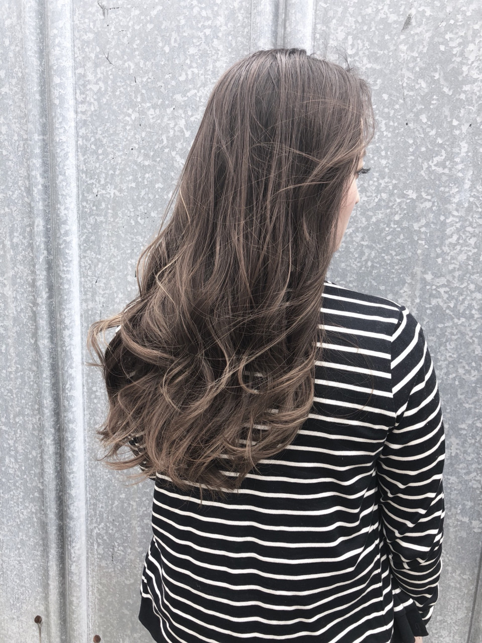 グラデーション ラベンダー グレージュ アッシュ 瀧昌彦