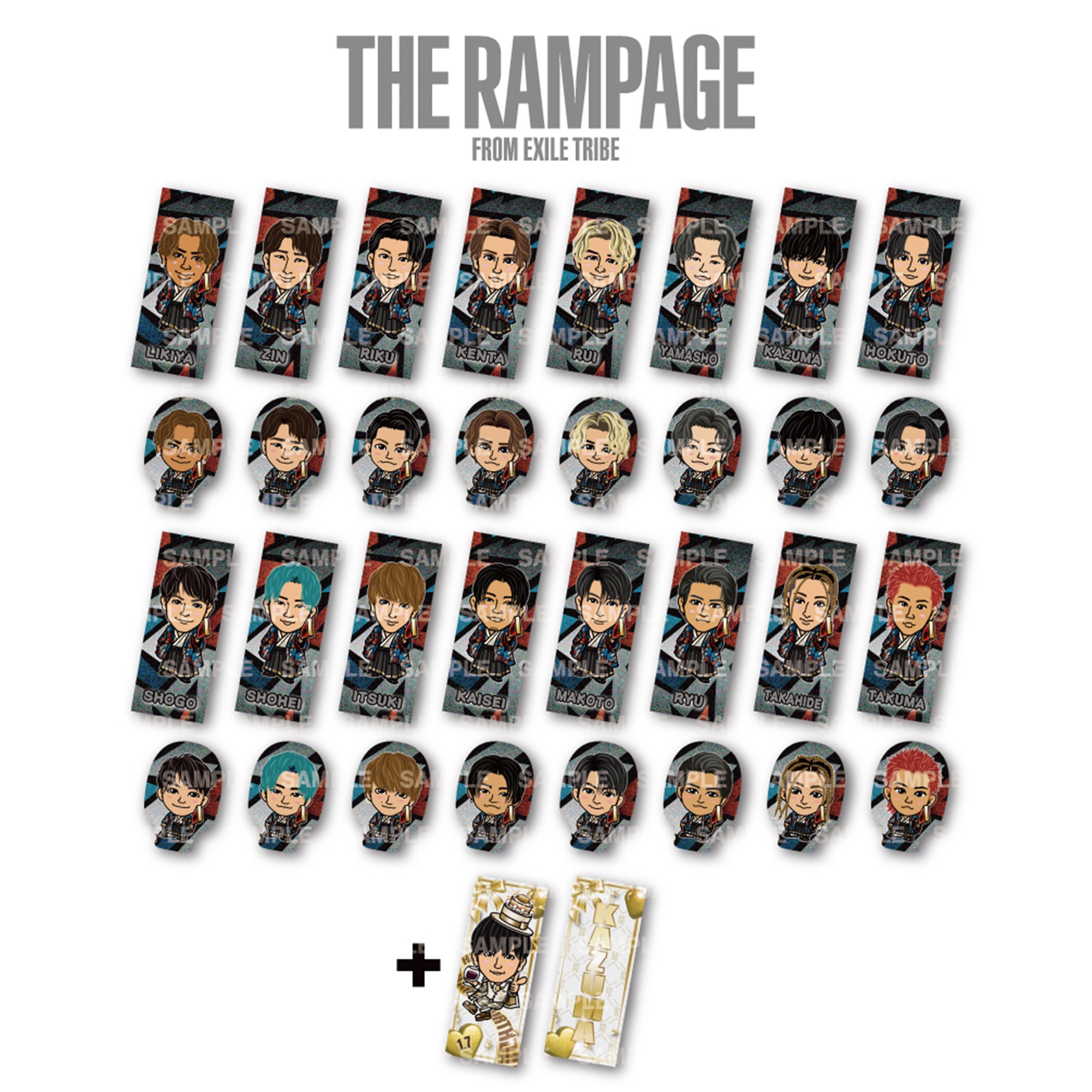 THE RAMPAGE - THE RAMPAGE ステッカーの通販 by r