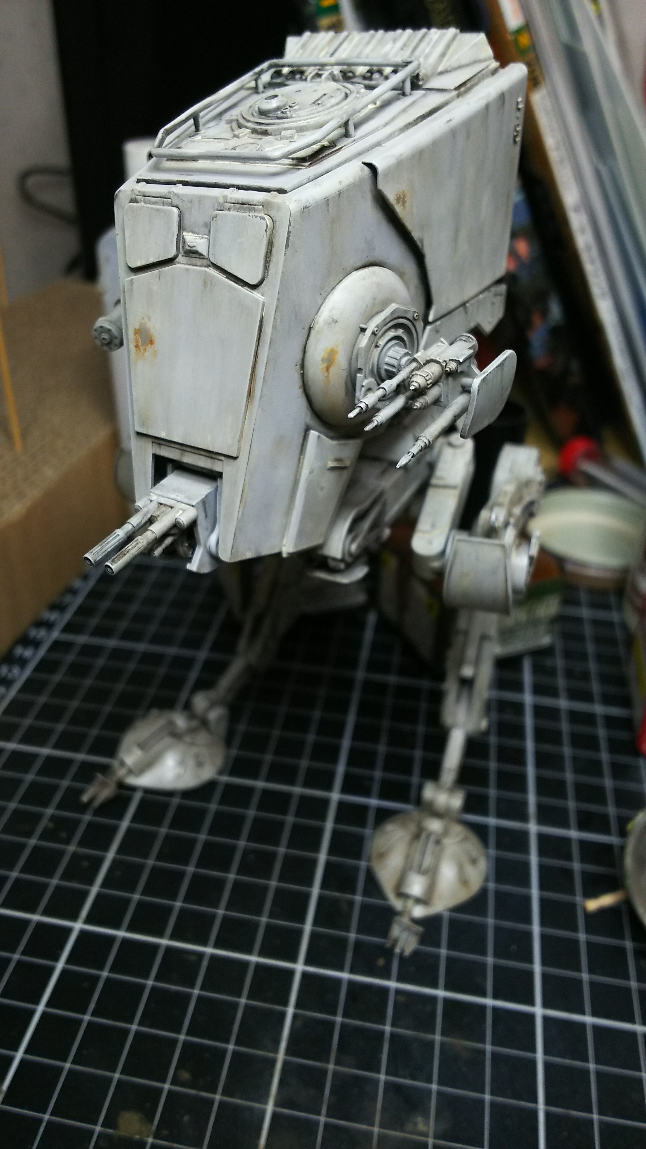 バンダイ製AT-ST、制作篇 | モケモケ釣り釣り