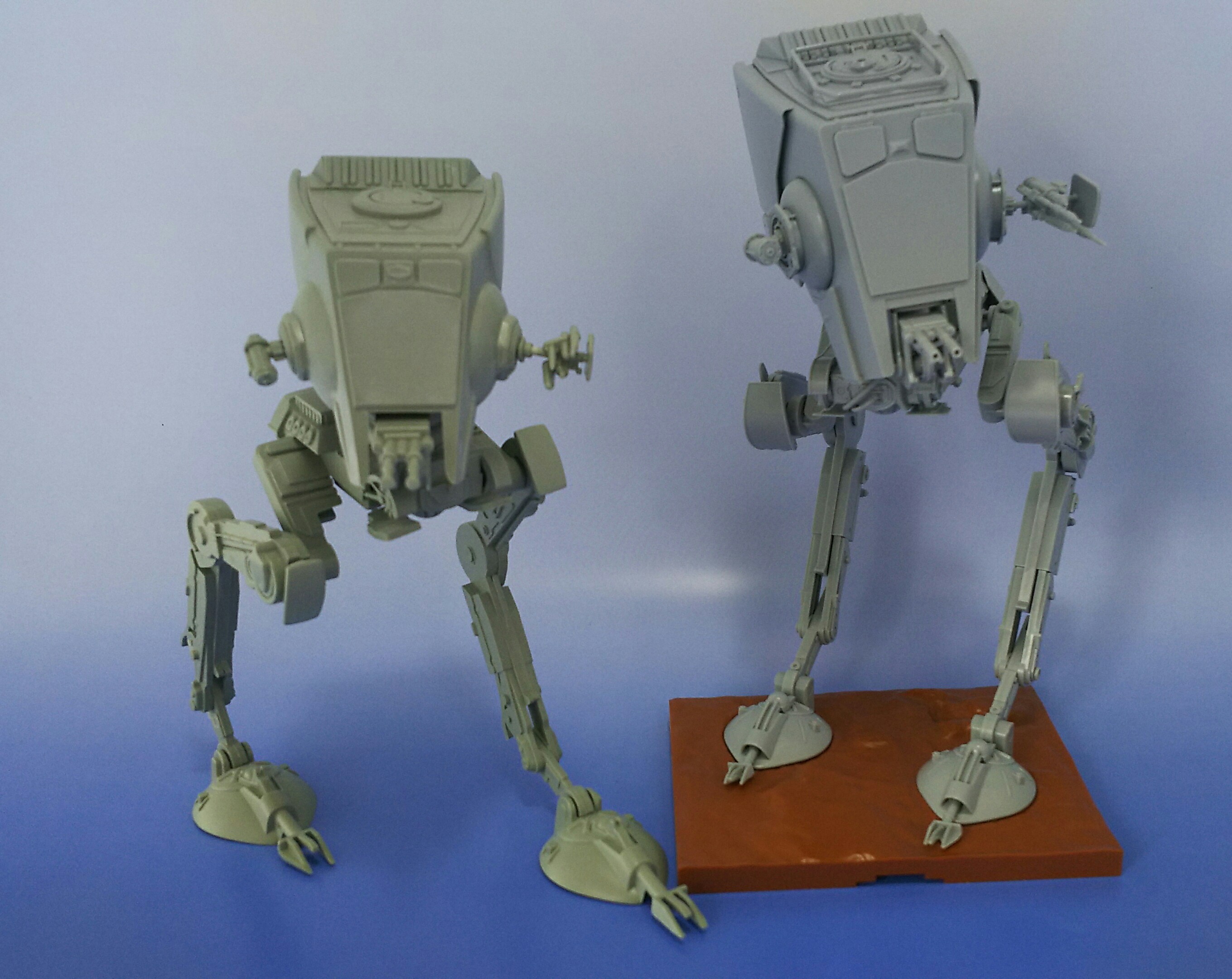 AT-STバンダイ版を仮組み | モケモケ釣り釣り