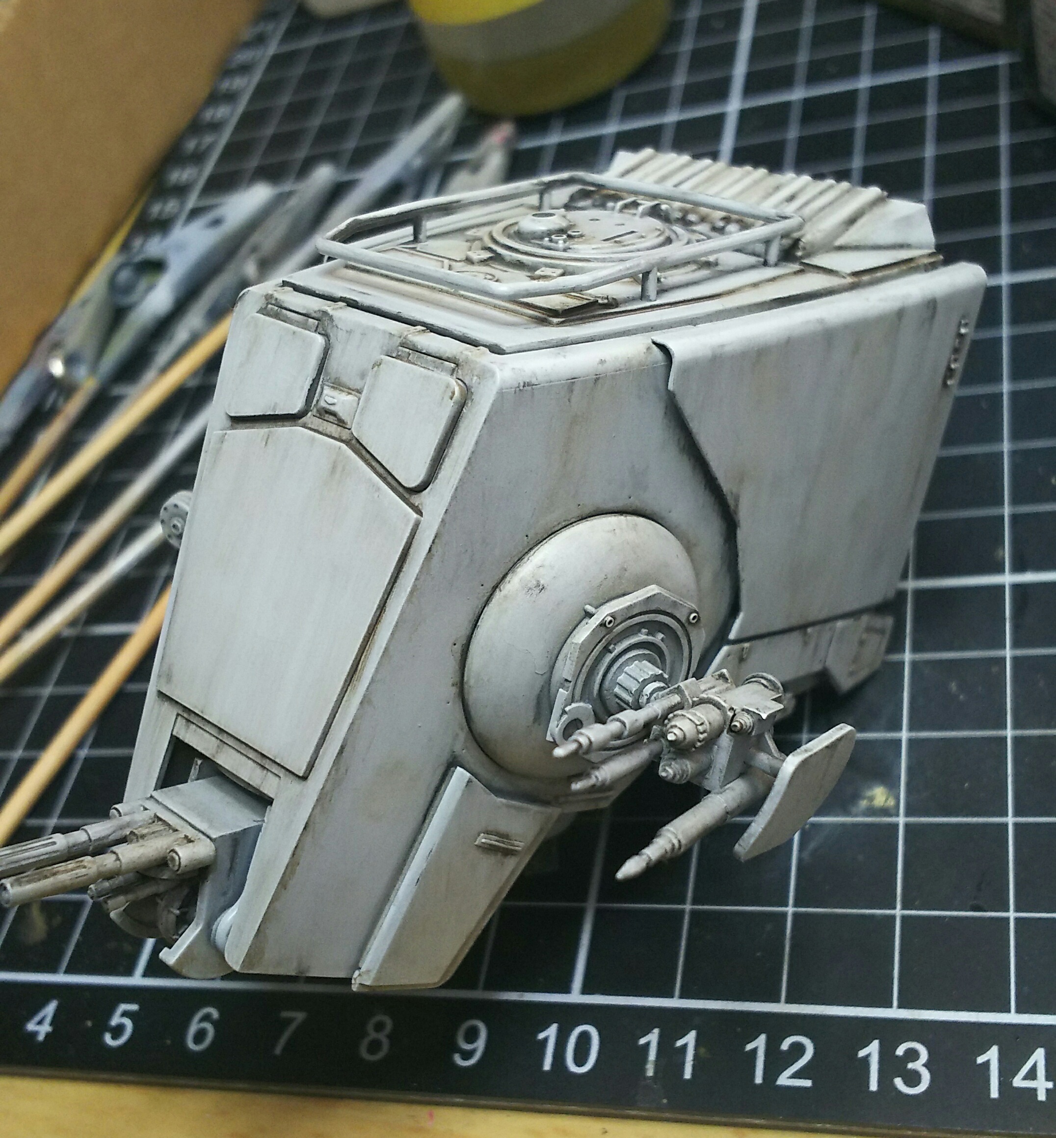 バンダイ製AT-ST、制作篇 | モケモケ釣り釣り