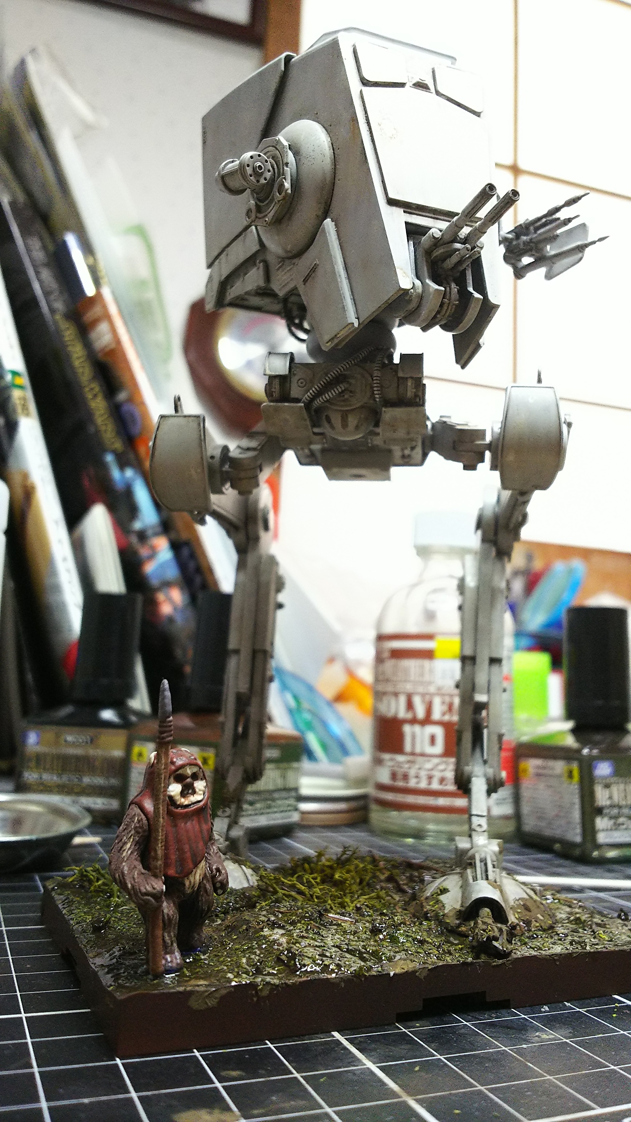 バンダイ製AT-ST、制作篇 | モケモケ釣り釣り
