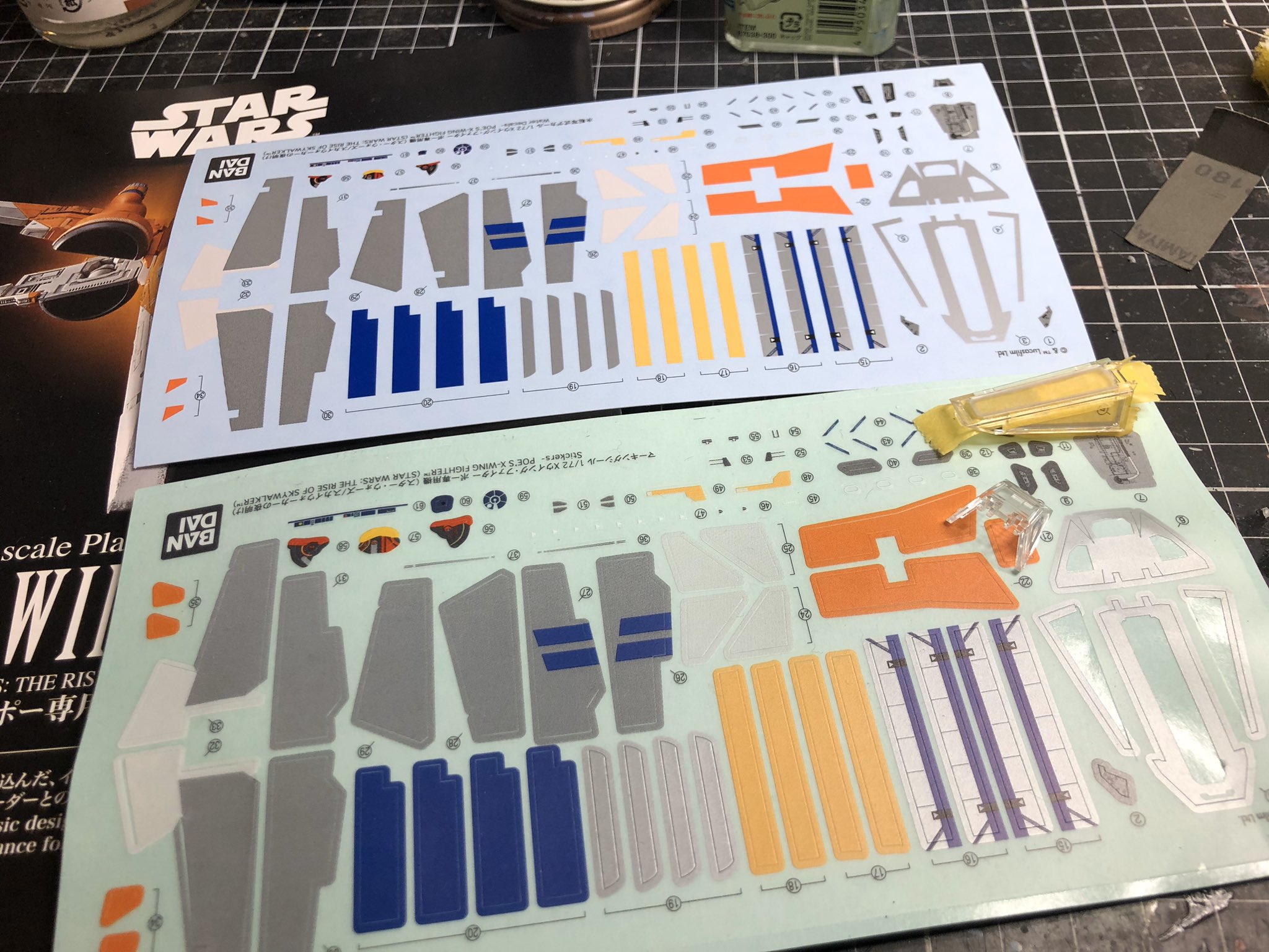 1/72 Xウイング・ ポー専用機（ep9） | モケモケ釣り釣り