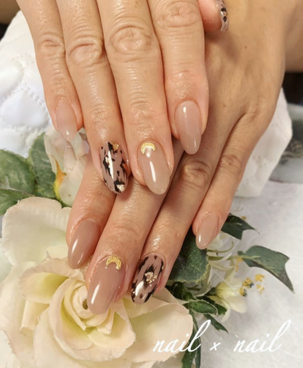 19年10月のお客様ネイル Nail Nail 巻爪補正とジェルネイル