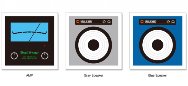 Visual Sonic - Artwork Speaker VS-505 by Hirock | ハイロック 