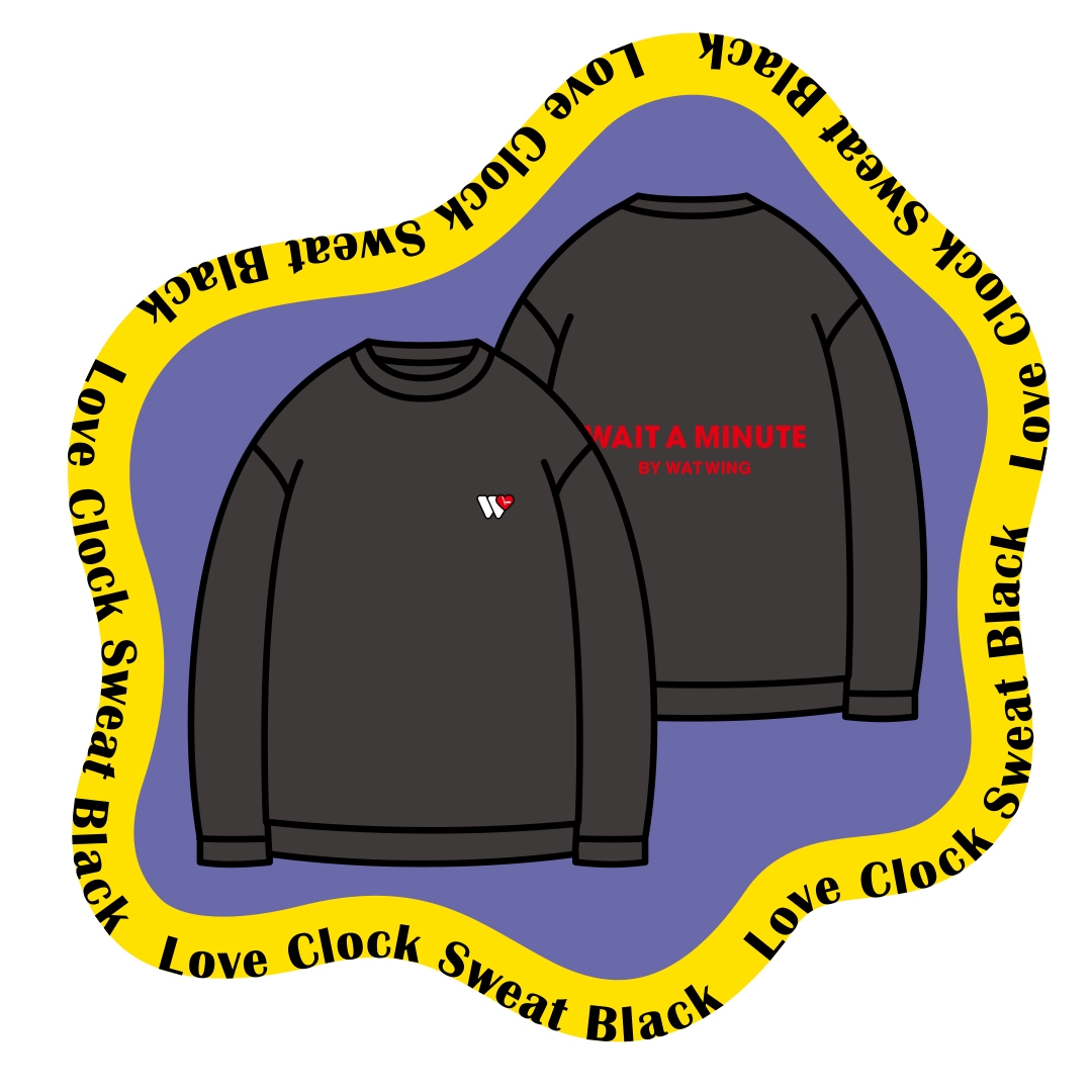 WATWING WAM Love Clock Sweat Pants Cream-www.ziwanipoultry.com