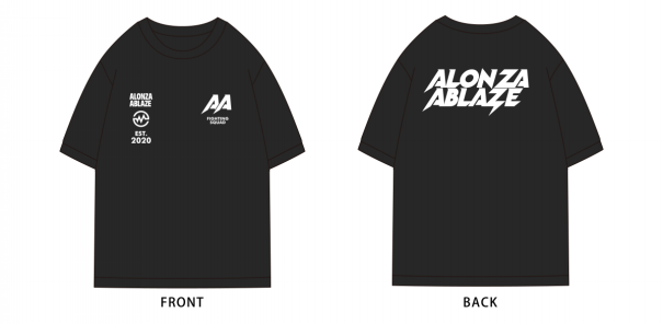 ALONZA ABLAZE T-shirt | ハイロックデザインオフィス