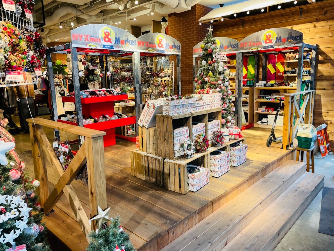 11/19（金）〜12/25（土）niko and  New York Christmas market