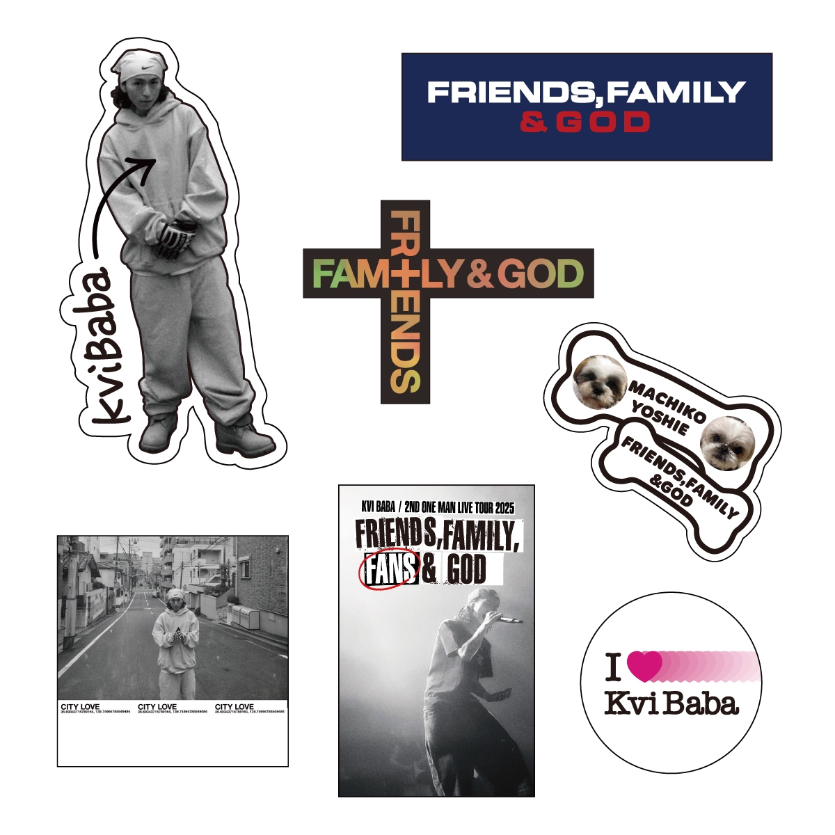 KVI BABA -Friends, Family, Fans & God- グッズ | ハイロックデザイン