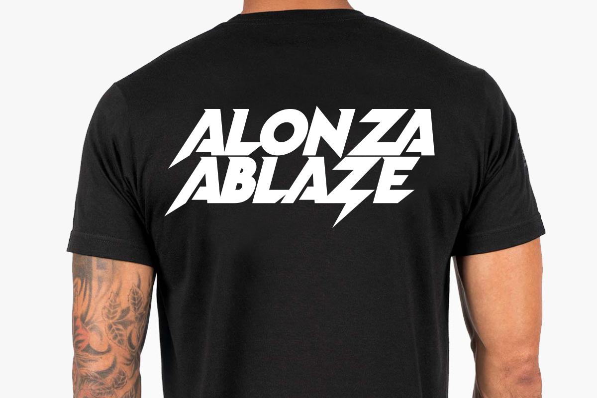 ALONZA ABLAZE T-shirt | ハイロックデザインオフィス