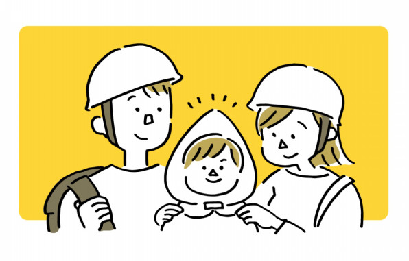 制作実績 庄内町総合防災訓練lineイラスト ふるせしおり