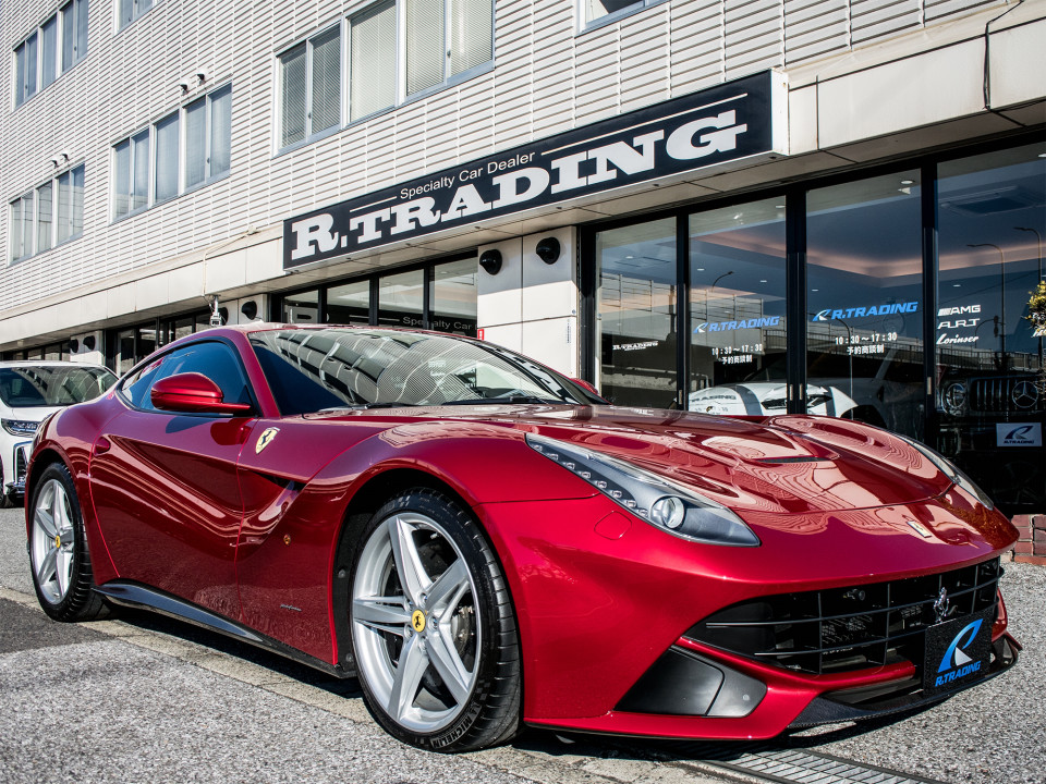 Ferrari 新し フェラーリ 純正ボディカバー 赤 F12ベルリネッタ