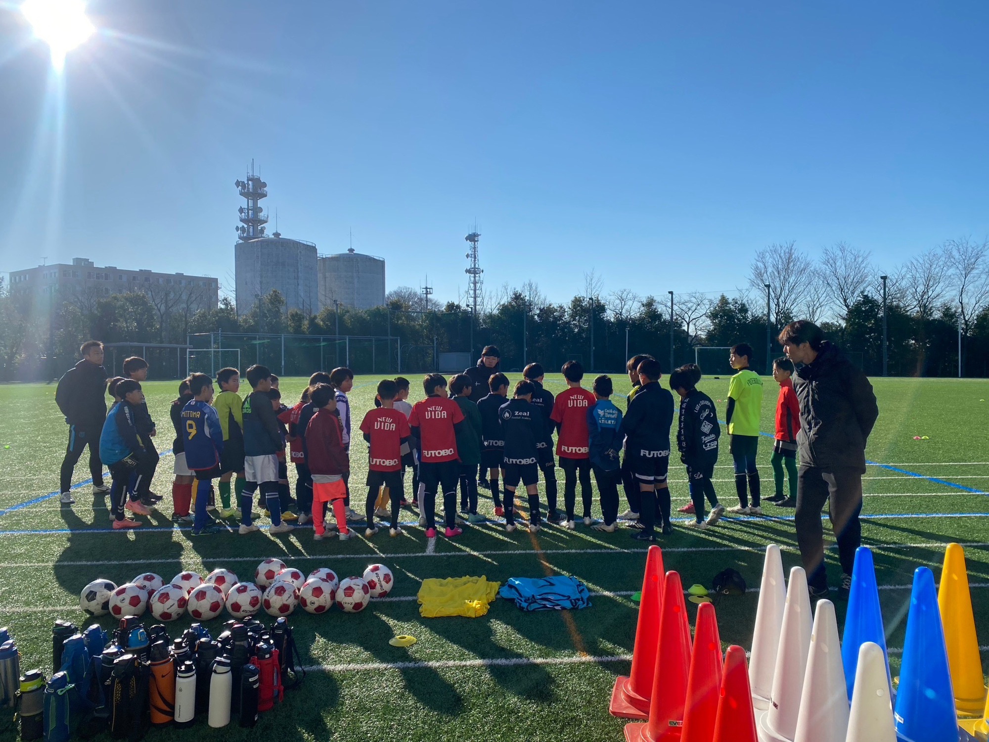 12月29日（金）強化クリニック1日目 フットボール偏差値を鍛え、賢くプレーする！小学生対象サッカーチーム&スクール！Zeal