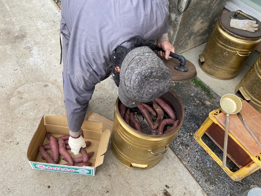つぼやき 焼き芋 | NPO法人・太陽と風の夢楽園