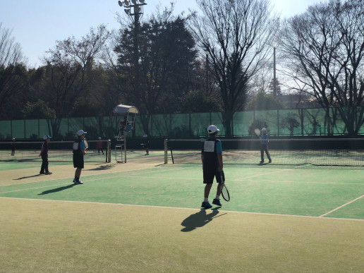 第6回朝霞フタバカップ大会 越谷ジュニアソフトテニスクラブ
