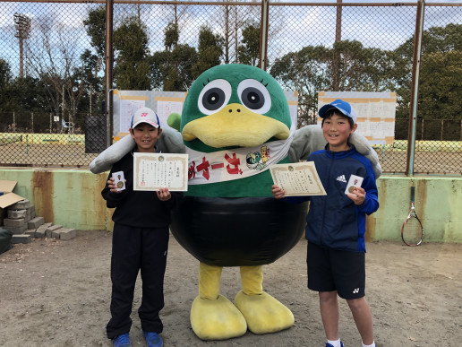 第2回越谷市近隣交流大会ガーヤちゃん杯 越谷ジュニアソフトテニスクラブ