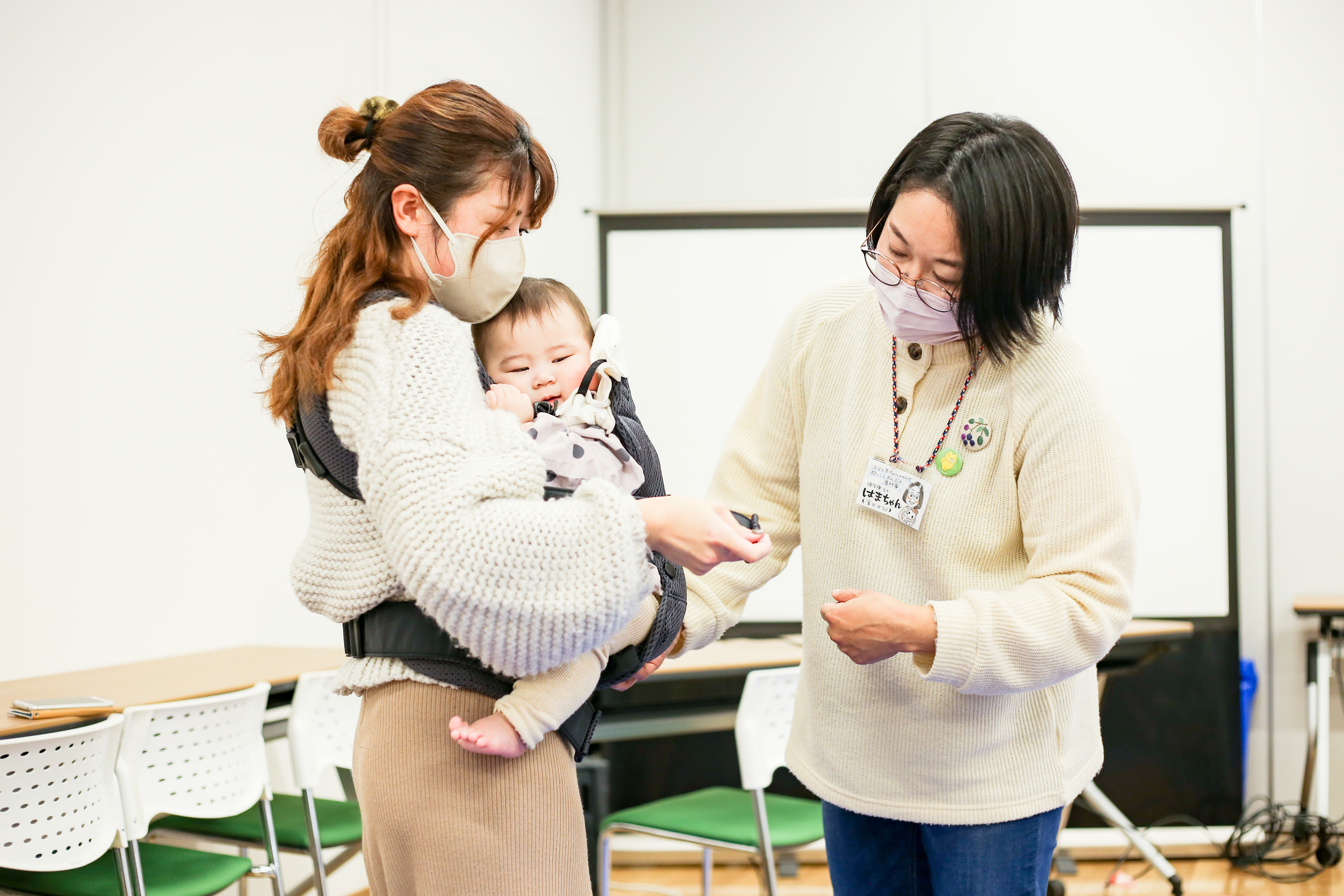 抱っことおんぶ | 赤ちゃん親子のｻﾎﾟｰﾀｰ療法士 ままからだっこ