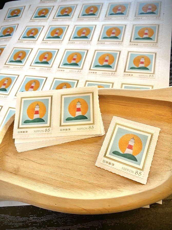新料金（はがき用 85円）☆オリジナル切手☆できました！ | 星海堂