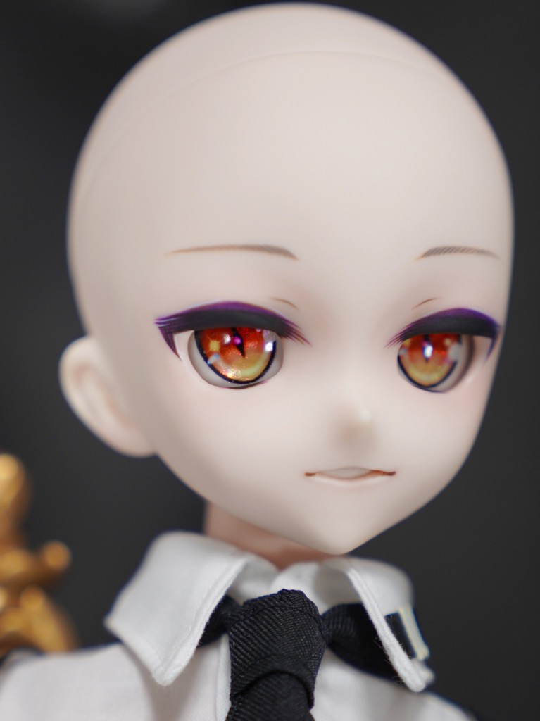 EQU/EQUS】DDH-10 SW肌カスタムヘッド(パテ盛り難有)＋看守服DDP