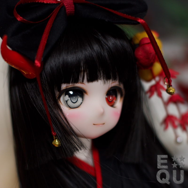 EQU】DDH-01 SW肌カスタムヘッド＋ウィッグ（黒髪） | EQU works