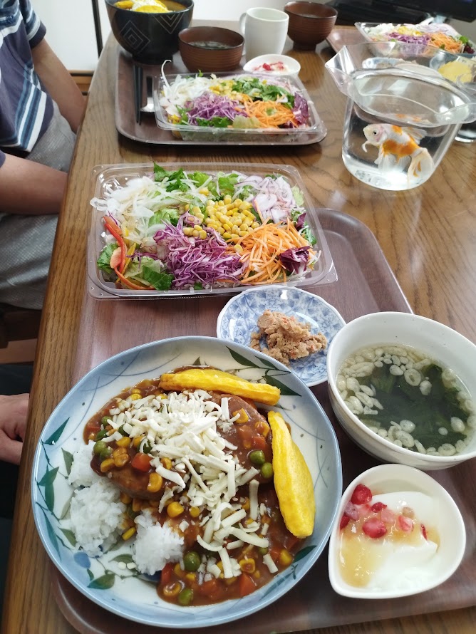 休日の昼食🥄 | 障がい者グループホーム ゆめのかけはし