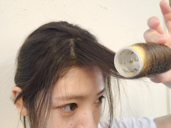 前髪の乾かし方 かきあげバング Naoki Arai 前髪の乾かし方 かきあげバング Naoki Arai