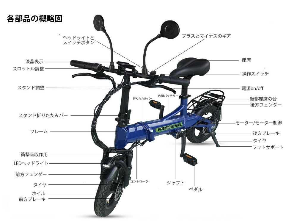 チェーンレス電動アシスト自転車 Speed Wheel | HIBA_LLC's Ownd